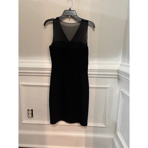Ralph Lauren Cocktail Dress Wedding Guest Formal Midi Black 100% Silk Size 4 - Picture 3 of 10